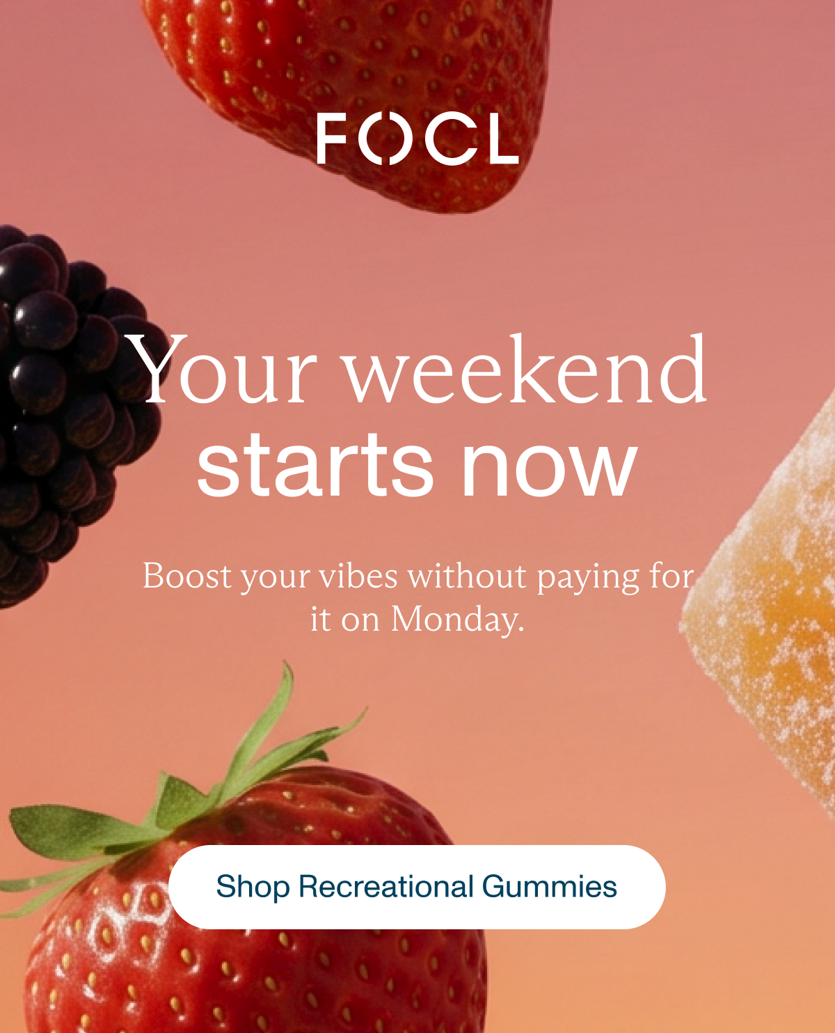 Your weekend starts now | boost your vibes without paying for it on Monday