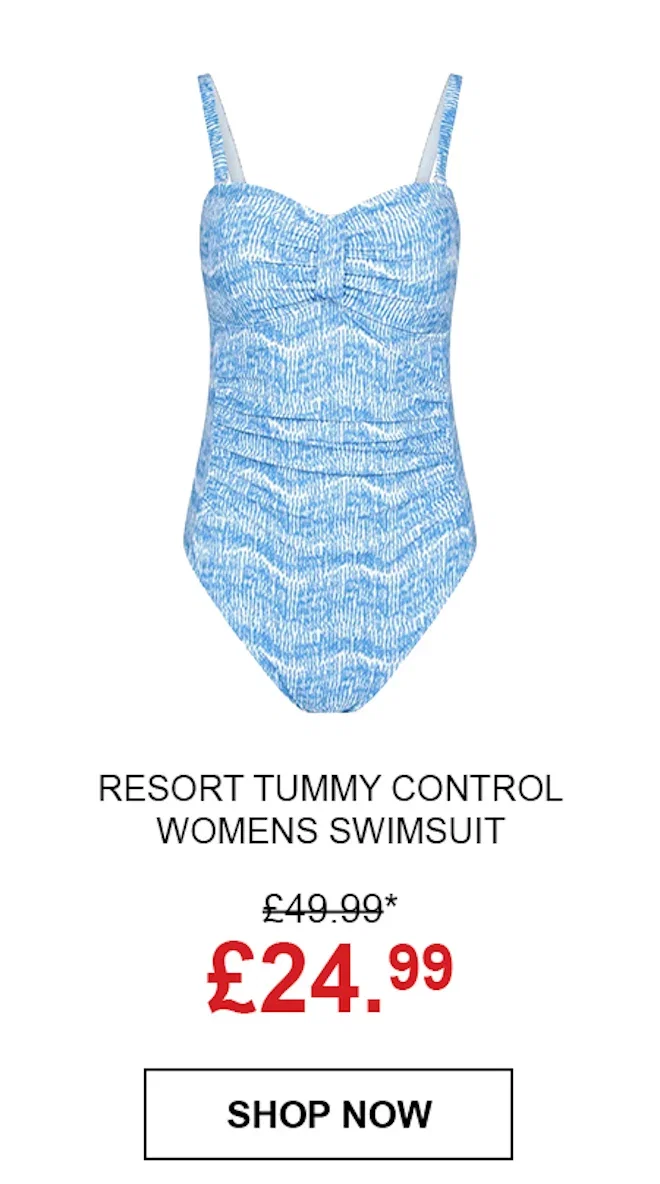 Resort Tummy Control Womens Swimsuit