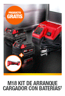 M18 Kti de arranque cargador con baterías†