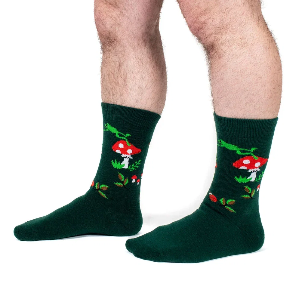 Froget About It Wool Crew Socks