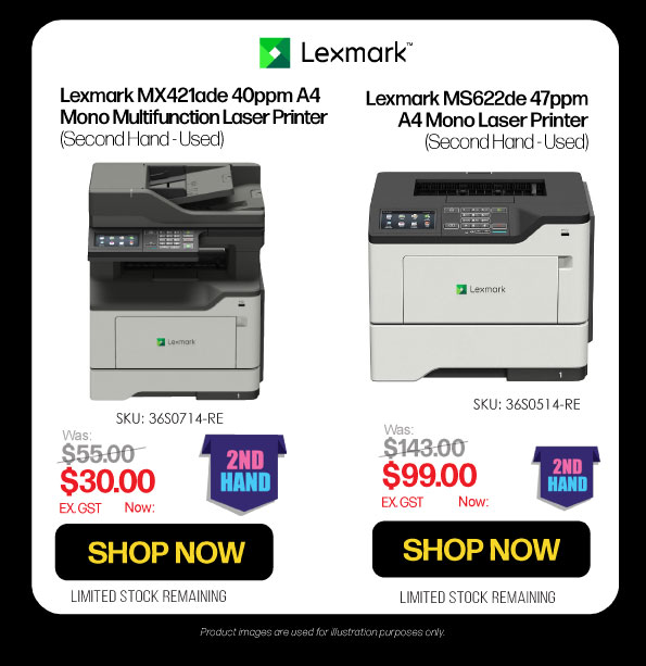 Shop 2nd Hand Lexmark MX421ade & MS622de Printers + More Lexmark