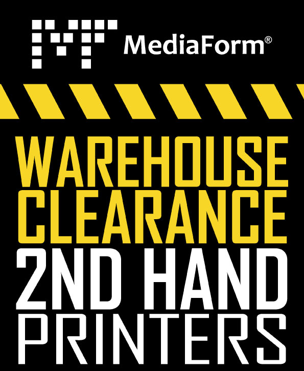 Warehouse Clearance 2nd Hand Printers @ MediaForm