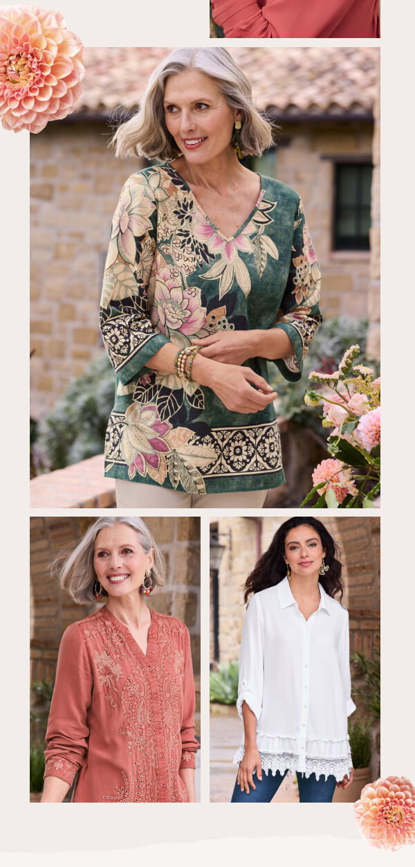Shirts and Blouses grid