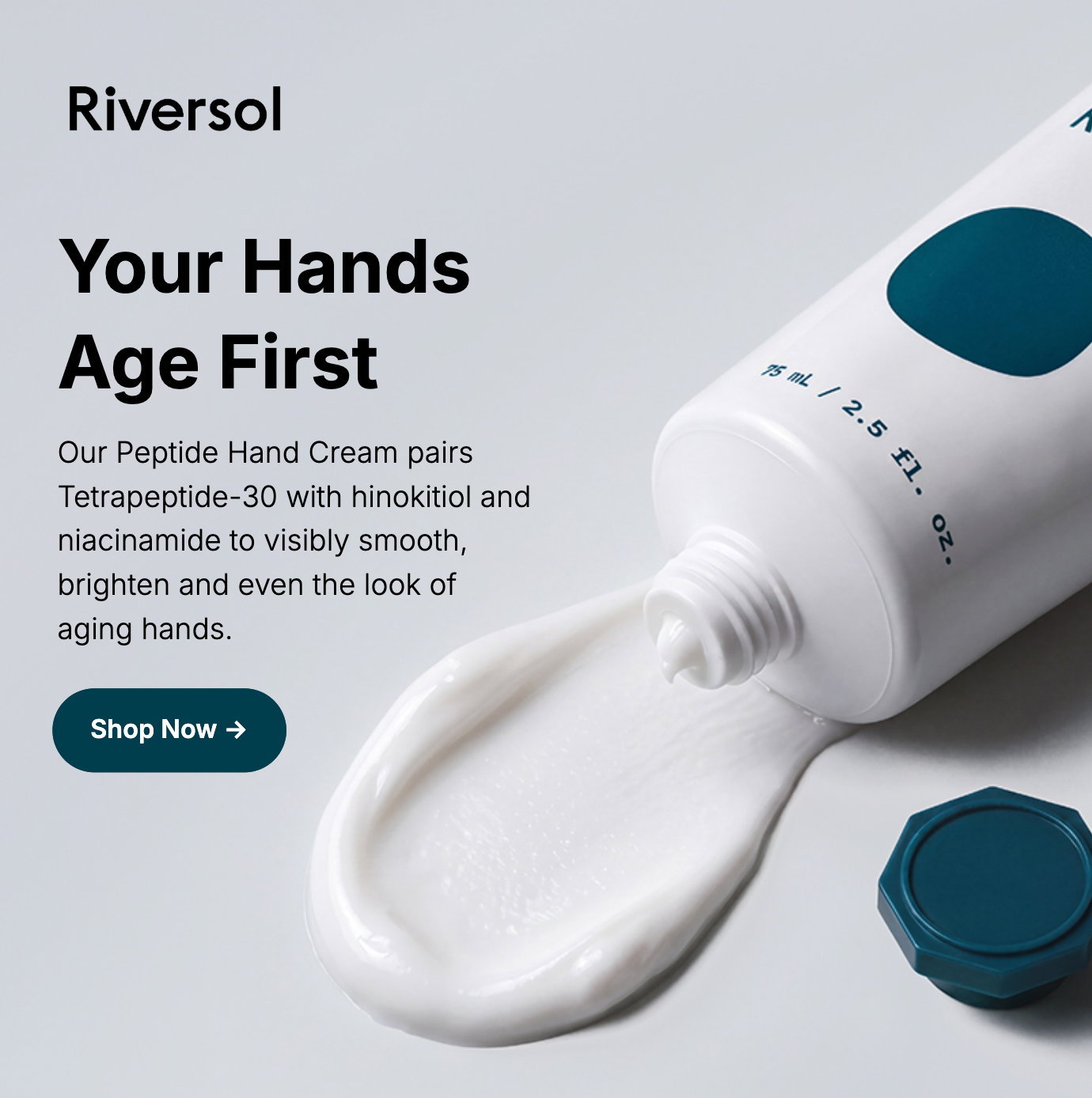 Shop Dr. Rivers' NEW Peptide Hand Cream