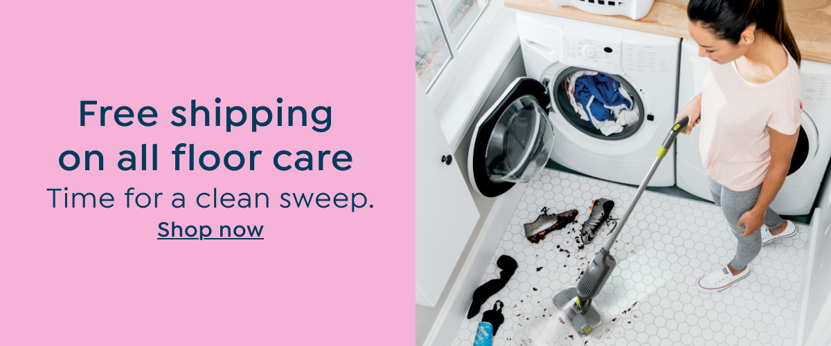 Free Shipping on All Floor Care