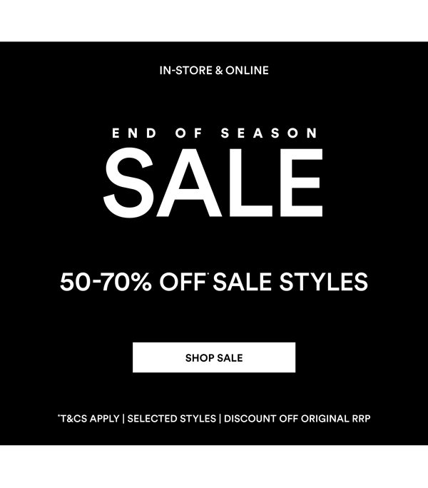 Shop End of Season Sale*