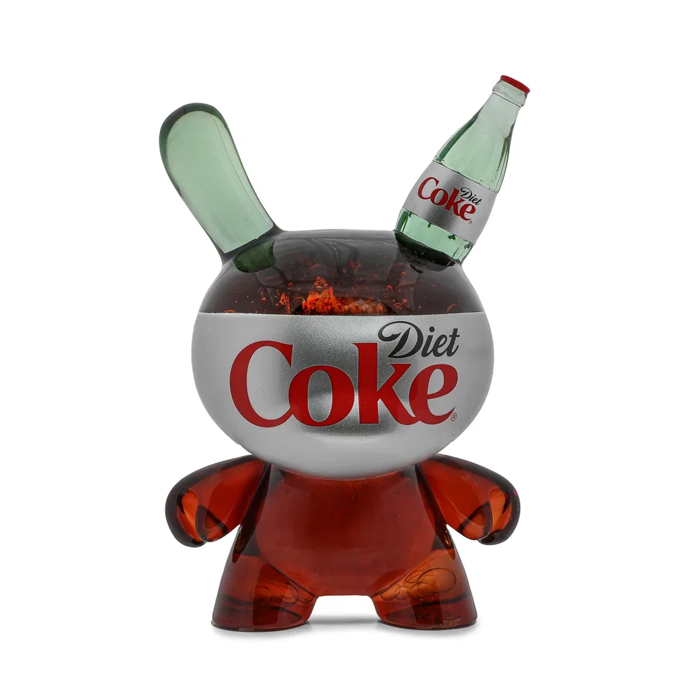 Image of Kidrobot & Diet Coke® 8" Resin Dunny Art Figure - Limited Edition of 1000
