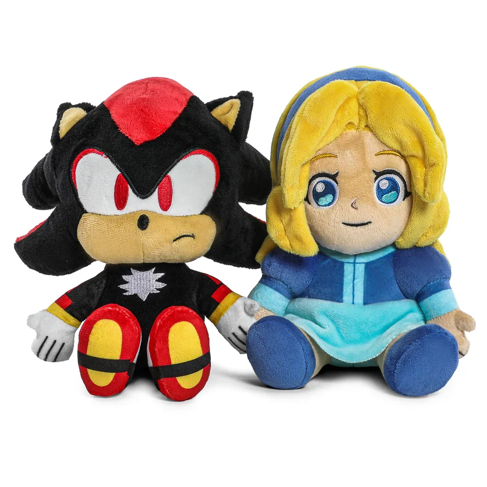 Image of Sonic the Hedgehog - Shadow and Maria Phunny Plush 2-Pack