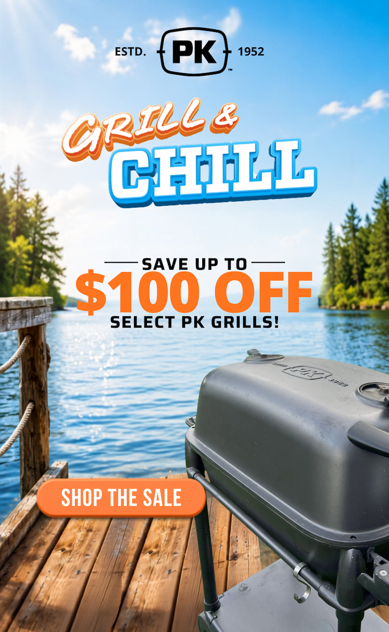 Grill & Chill summer sale with savings up to $100 on select PK Grills