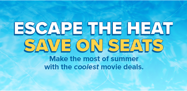 ESCAPE THE HEAT SAVE ON SEATS