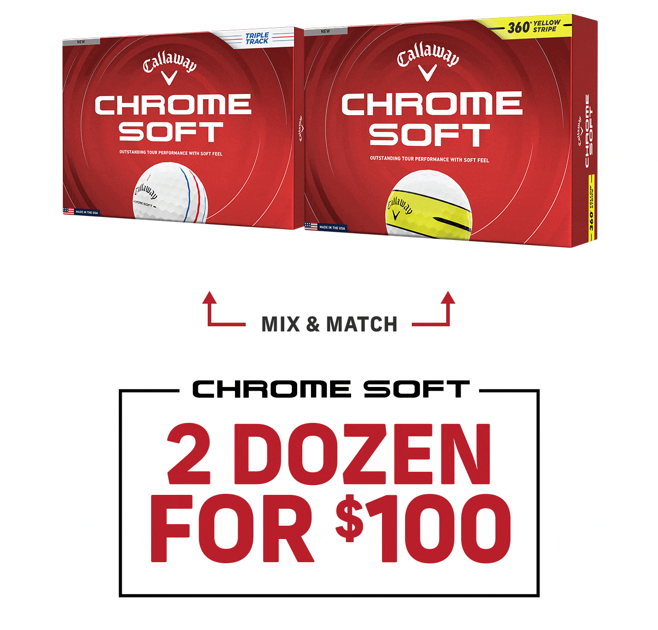 Chrome Soft Promo 2 for $100