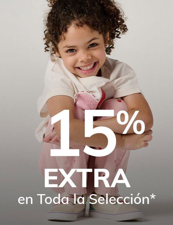 15% EXTRA en Toda la Selección*