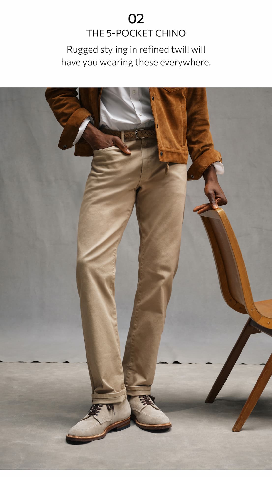 The 5-Pocket Chino