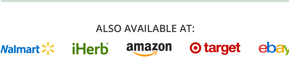 Also available at: Walmat, iHerb, Amazon, Target, eBay