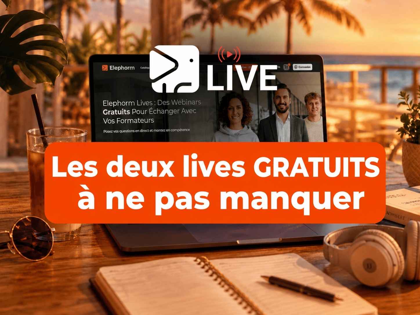 Les lives de la semaine