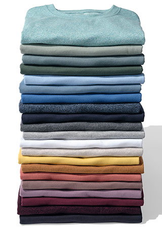 Carefree Unshrinkable Tees