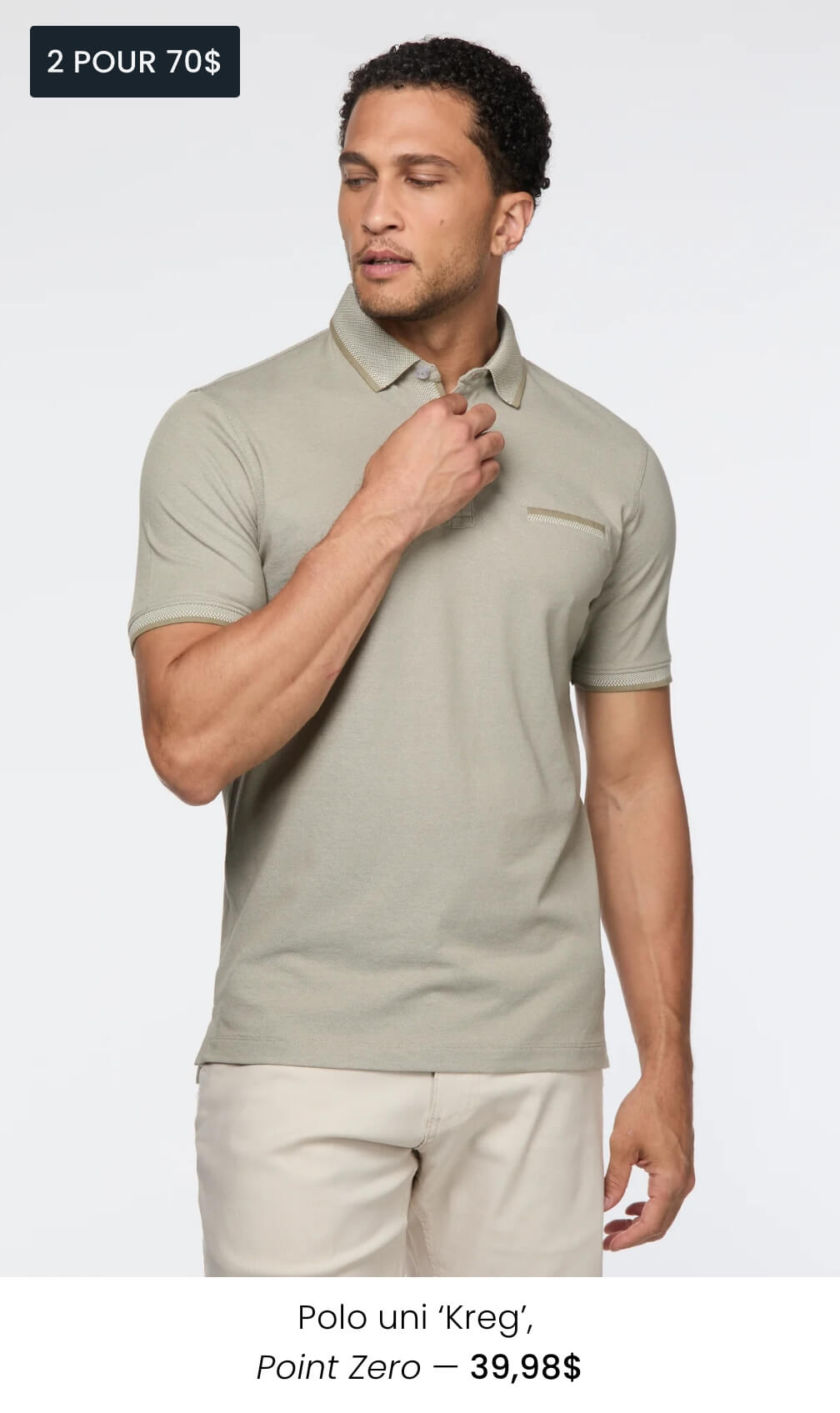 Polo uni 'Kreg'