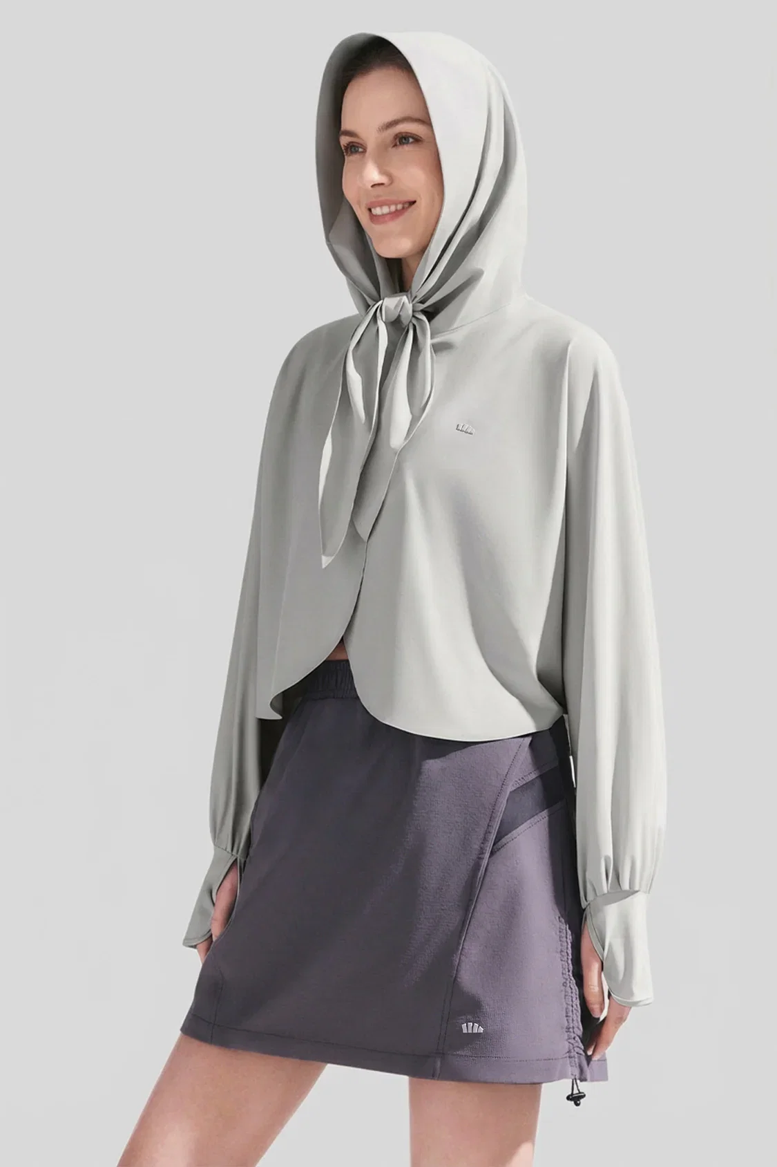 Image of Women's Headscarf-Style Sun Protection Jacket UPF 100+ UL001