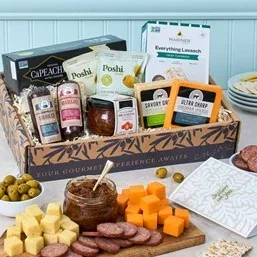 Image of It's Time to Celebrate Meat and Cheese Gift