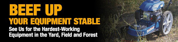 Powerhorse, Hardest-Working Equipment in the Yard, Field, and Forest