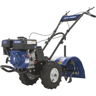 Powerhorse 20in. Rear Tine Tiller Cultivator, 6.5in. Tilling Depth, Self-Propelled, 212cc, 4-Cycle Gas Engine