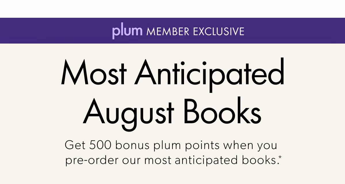 Most Anticipated August Books