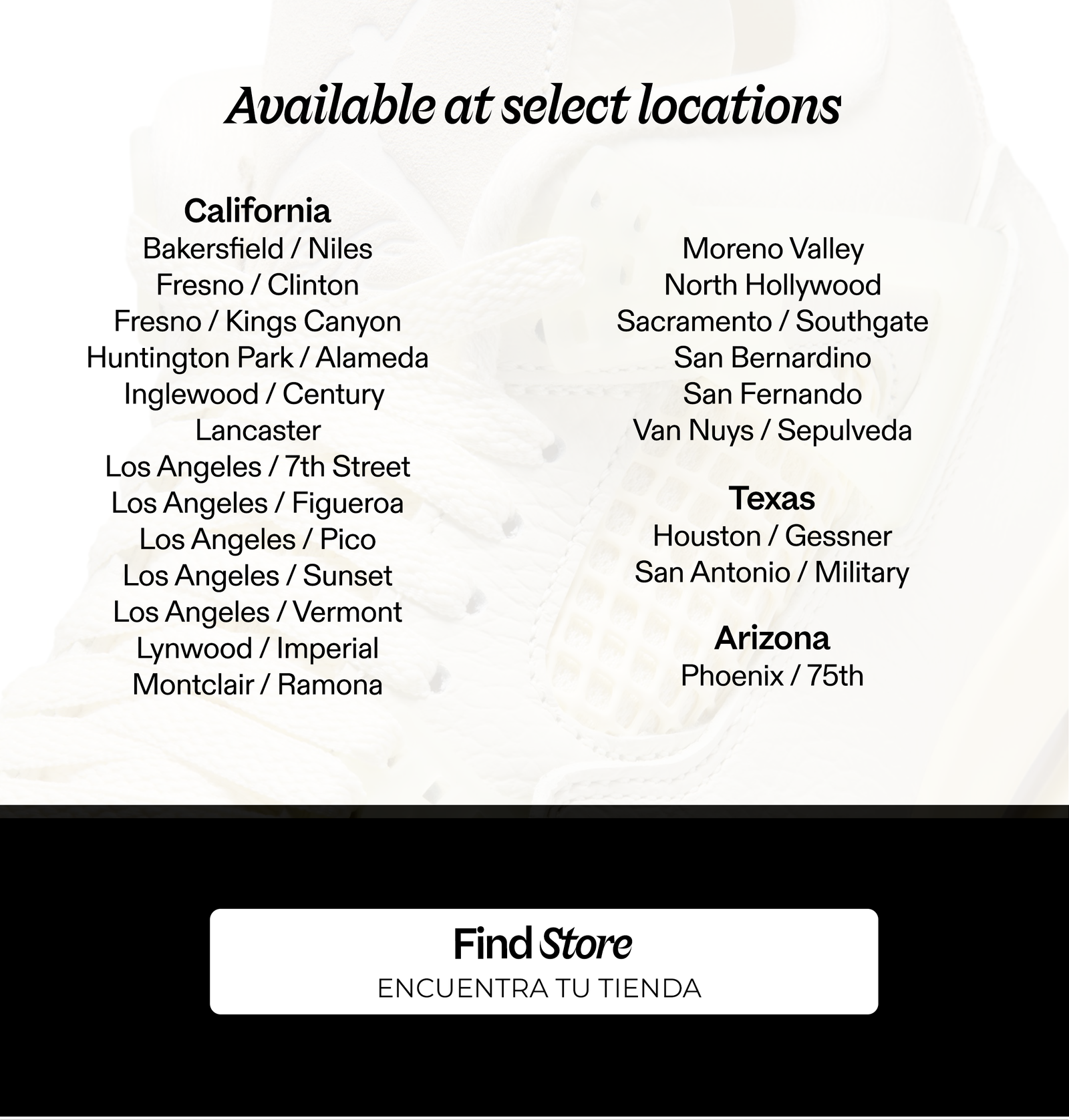 Find Store