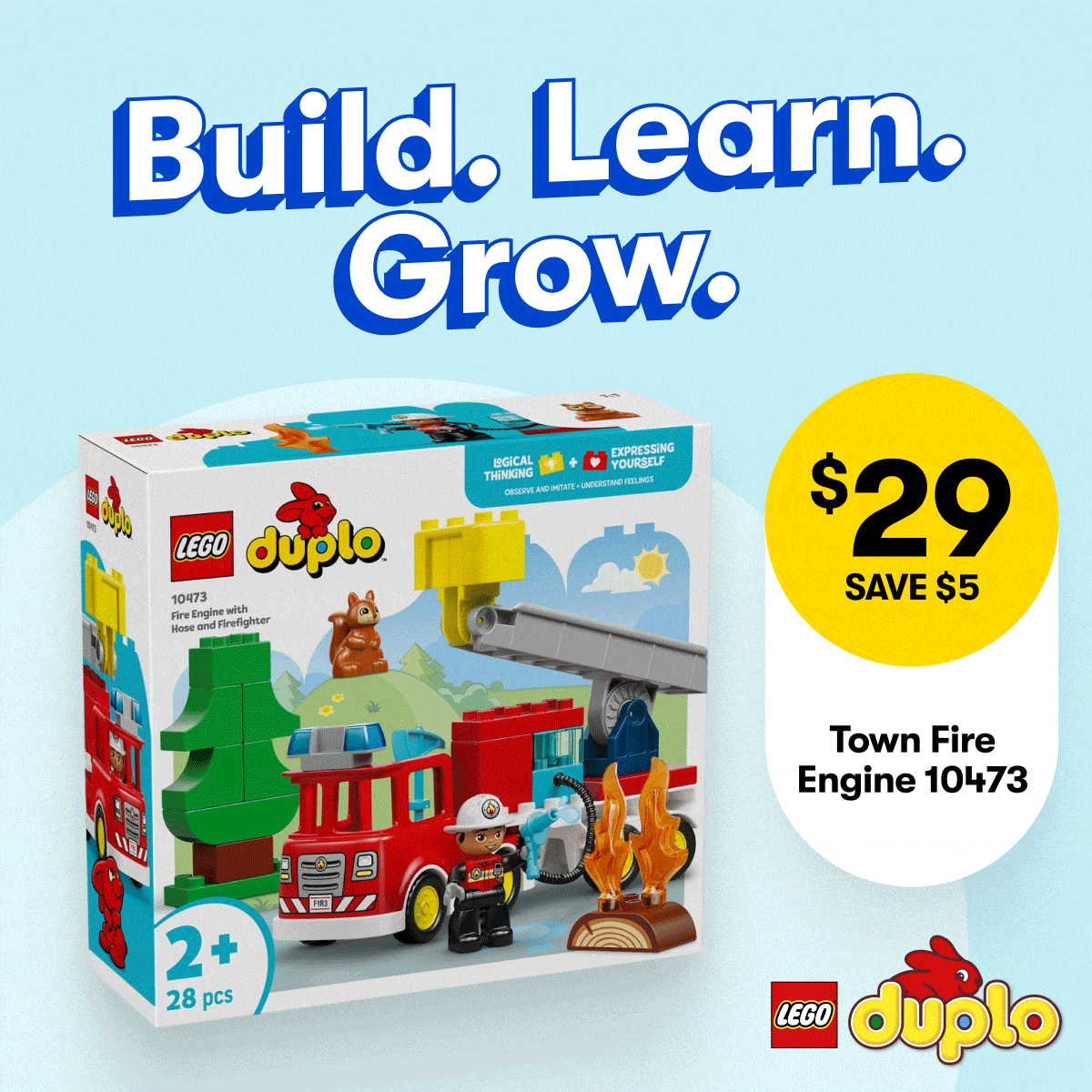 Build. Learn. Grow with LEGO® DUPLO®