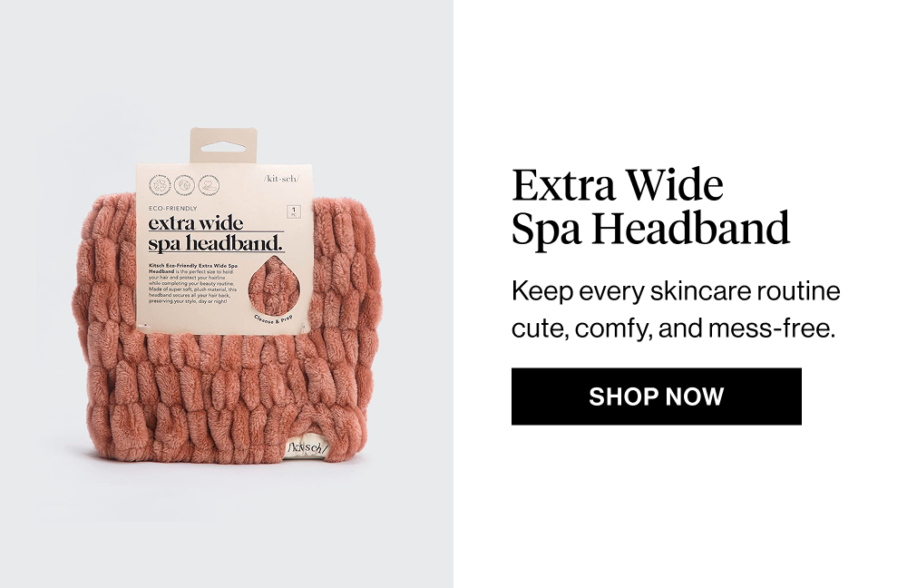 Extra Wide Spa Headband