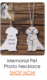  Memorial Pet Photo Necklace