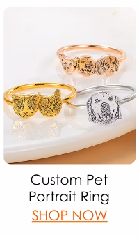 Custom Pet Portrait Ring