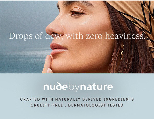 Nude by Nature range 1/2 price off RRP at Chemist Warehouse sale ends 5 August 2026