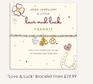 Little Stories 'Love And Luck' Bracelet In Silver and Gold Plating