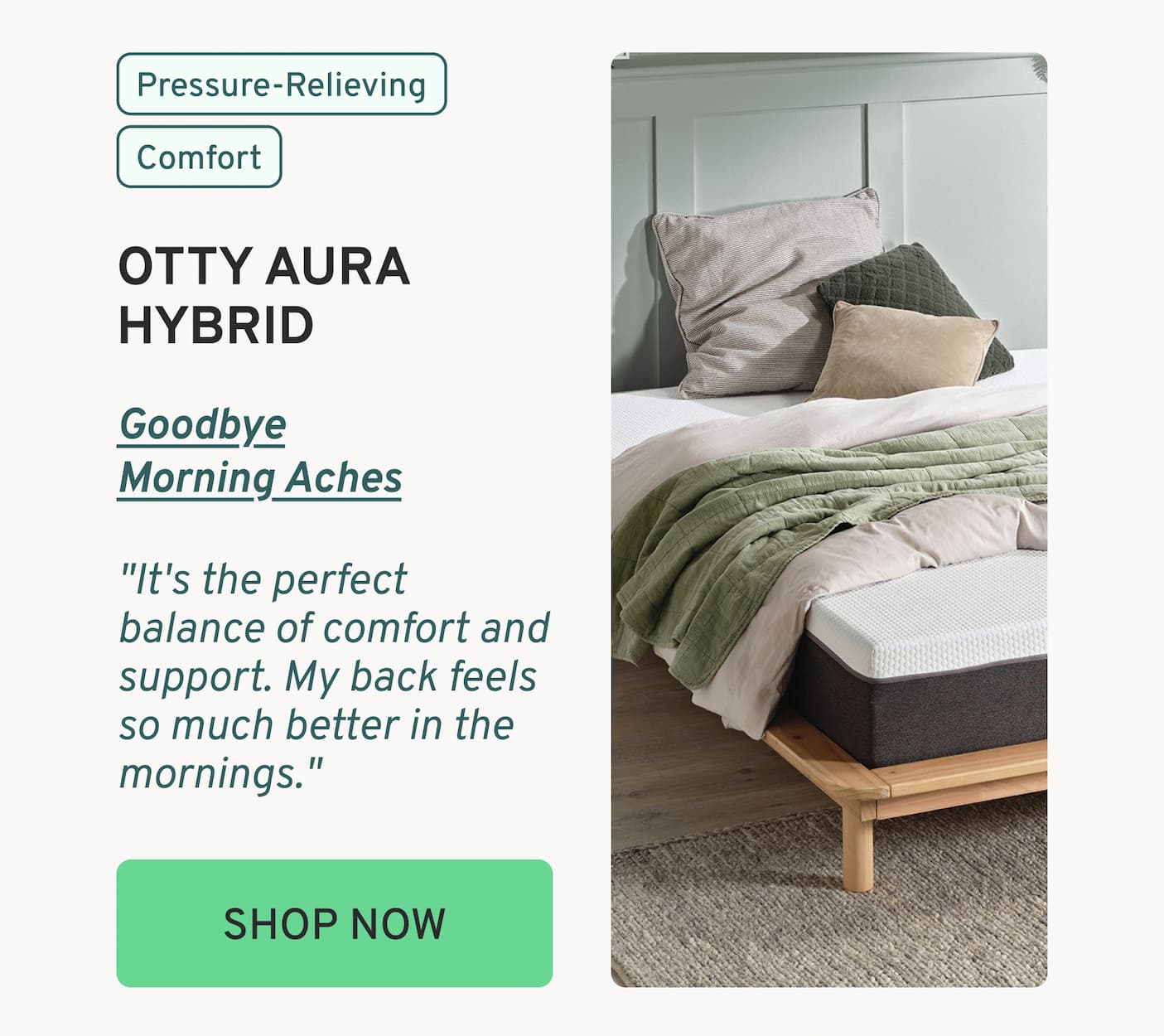 OTTY Aura Hybrid Mattress