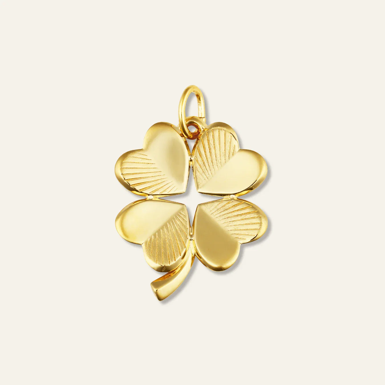 Image of Small Luck and Love Clover Charm