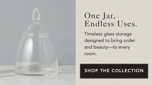 etuhome teardrop glass containers
