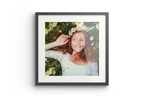 Dein Foto als Premiumdruck mit Passepartout hinter Acrylglas
