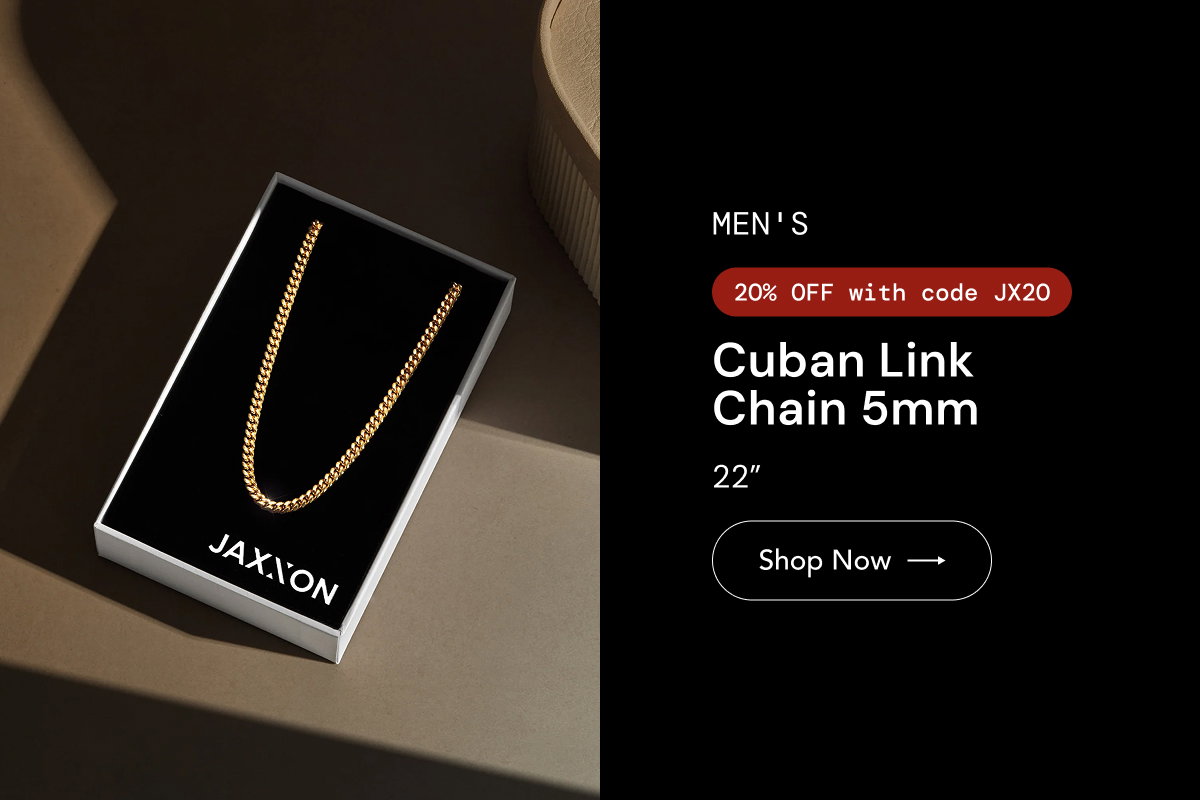 Men's Cuban Link chains 5mm + Extra 20% OFF #1 Best Selling Cuban