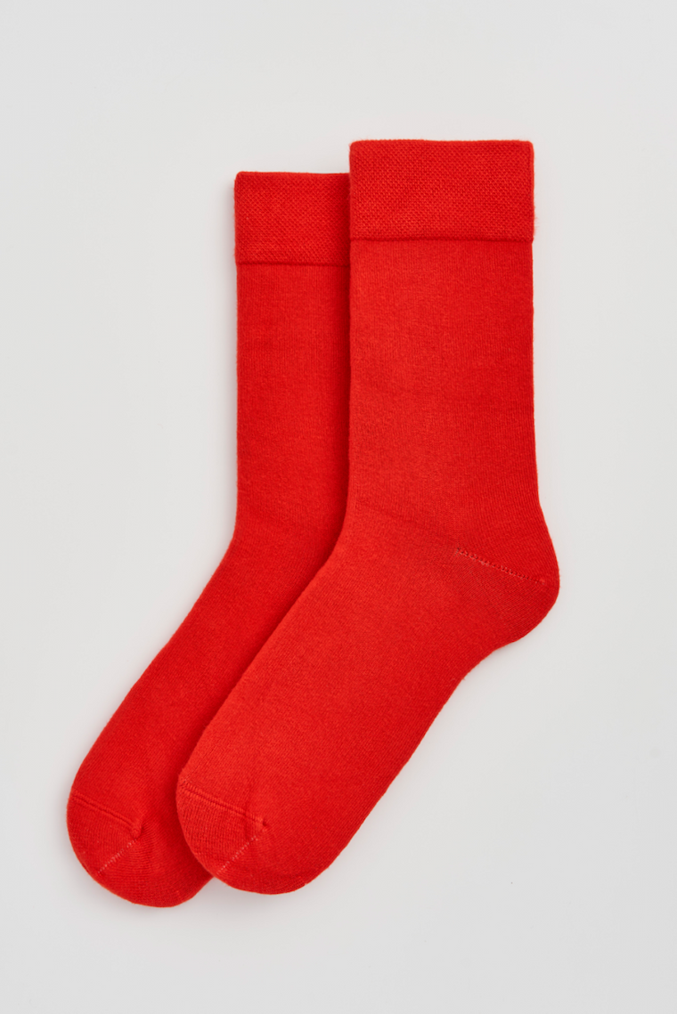 Ladybird Red Bamboo Socks