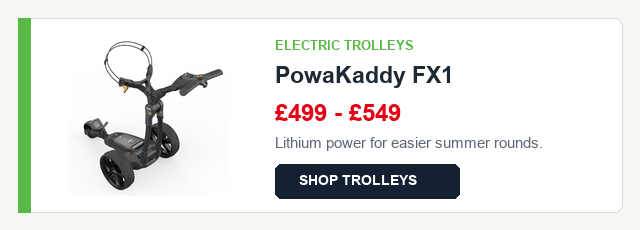 Powakaddy FX1 Electric Trolley with Lithium Battery