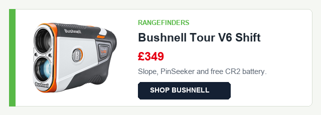 Rangefinders: Bushnell Tour V6 Shift 349 pounds