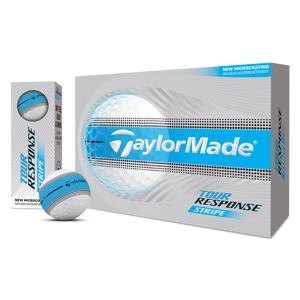 TaylorMade Tour Response Neon Stripe Blue Golf Balls 2026