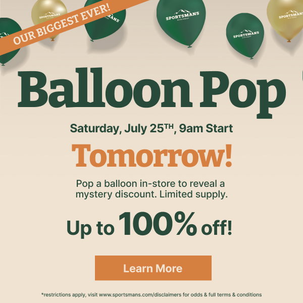 Balloon Pop is TOMORROW | Learn More