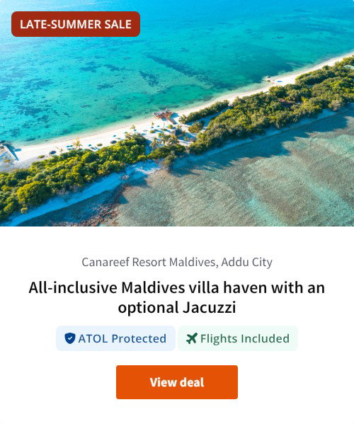 All-inclusive Maldives villa haven with an optional Jacuzzi