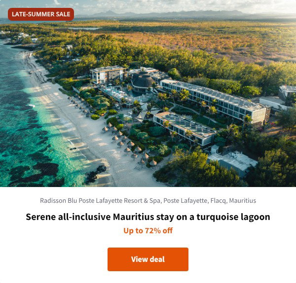Serene all-inclusive Mauritius stay on a turquoise lagoon