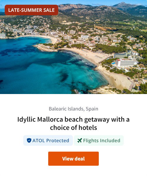 Idyllic Mallorca beach getaway with a choice of hotels