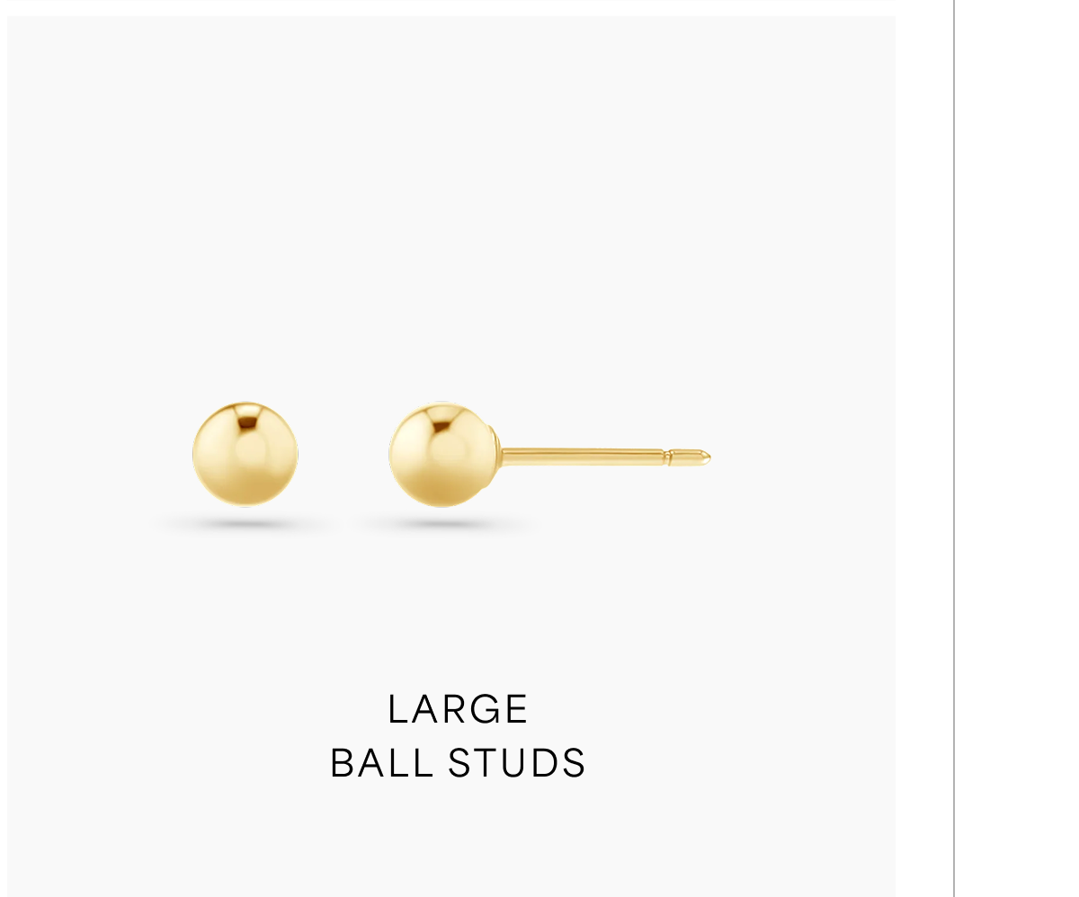 Large Ball Studs