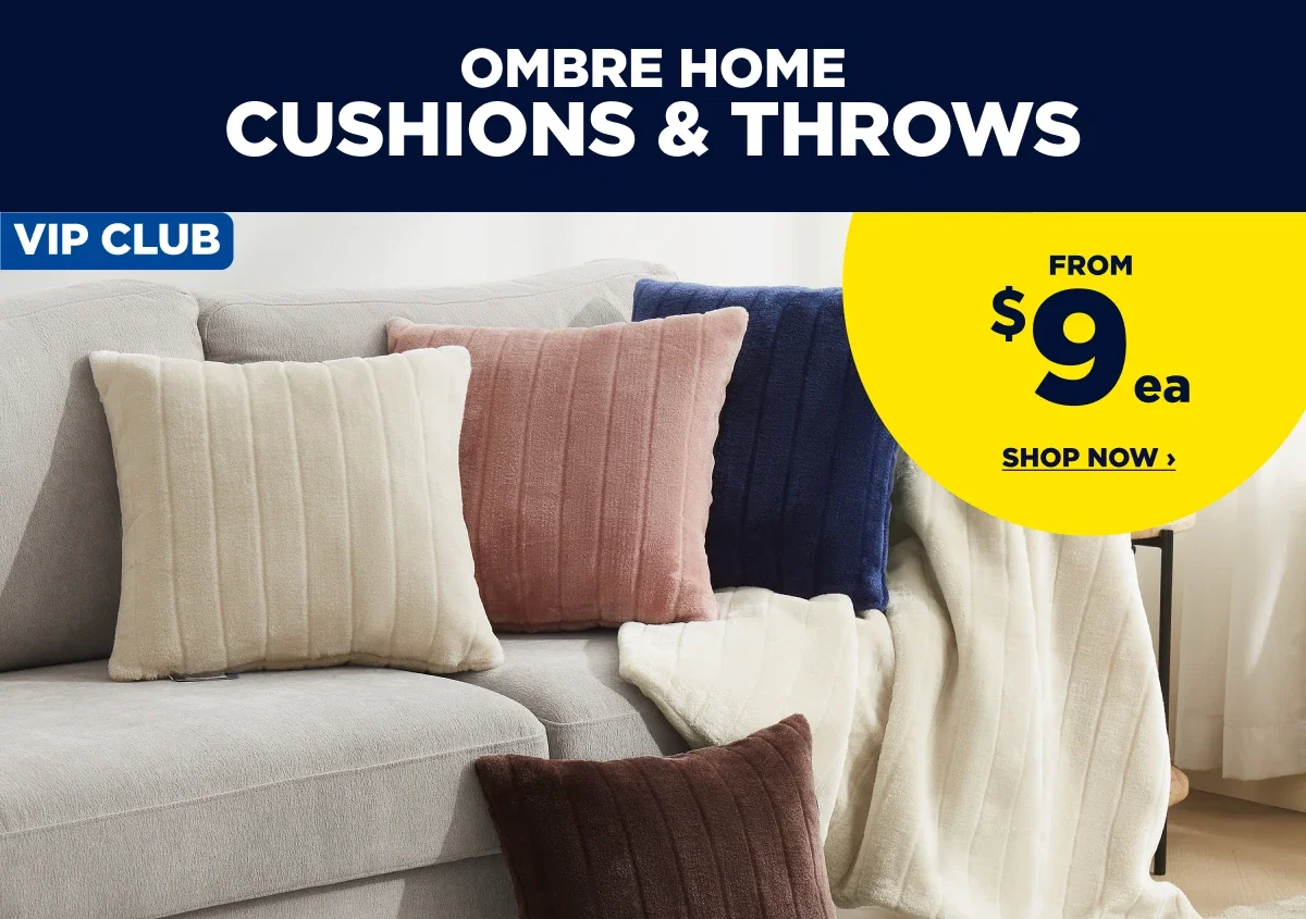 Ombre Home Cushions & Throws