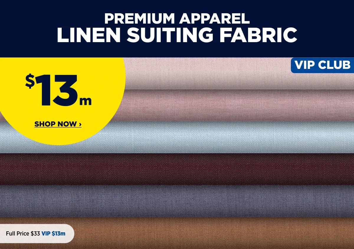 Premium Apparel Linen Suiting Fabric
