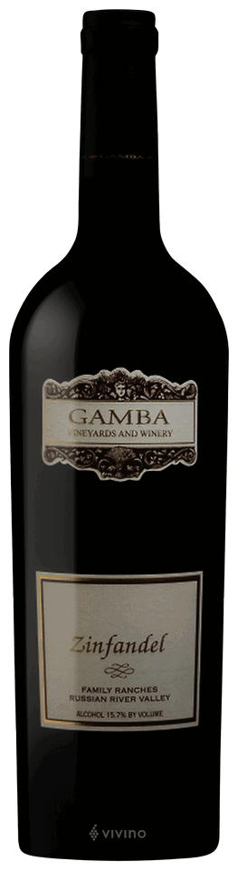 Gamba Vineyards and Winery Family Ranches Zinfandel 2023